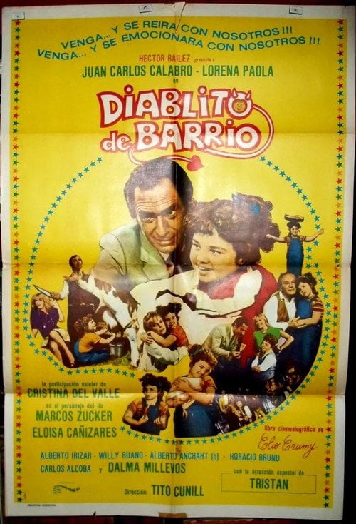 Movie poster for Diablito de barrio (1983)