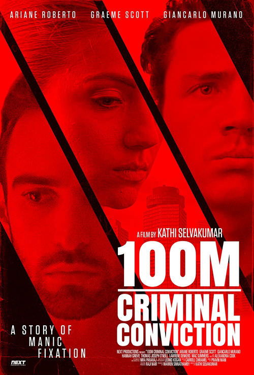 Movie poster for 100m Criminal Conviction (2021)