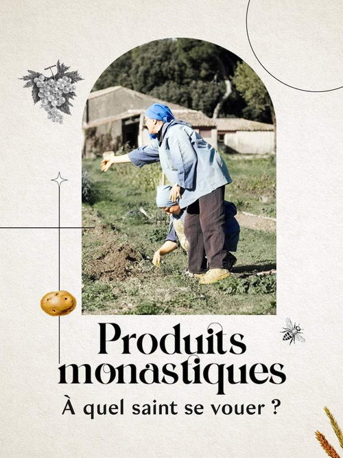 Movie poster for Produits monastiques, à quel saint se vouer ? (2023)