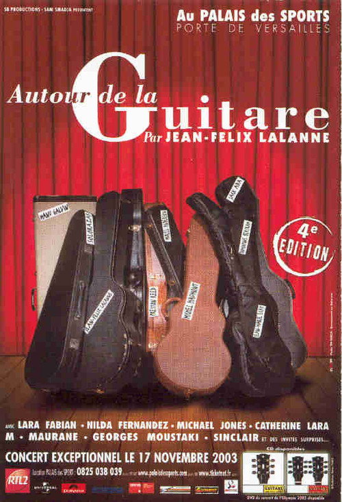Movie poster for Autour de la guitare (2003)
