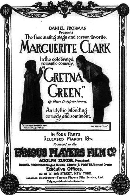 Movie poster for Gretna Green (1915)