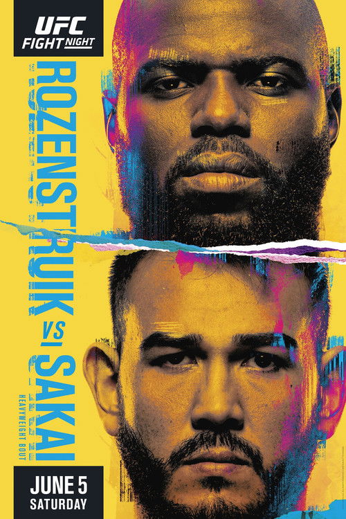 Movie poster for UFC Fight Night 189: Rozenstruik vs. Sakai (2021)