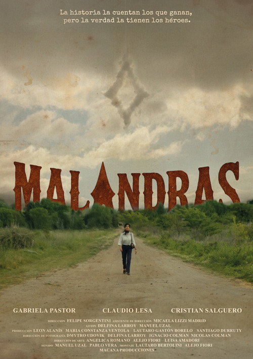 Movie poster for Malandras (2025)