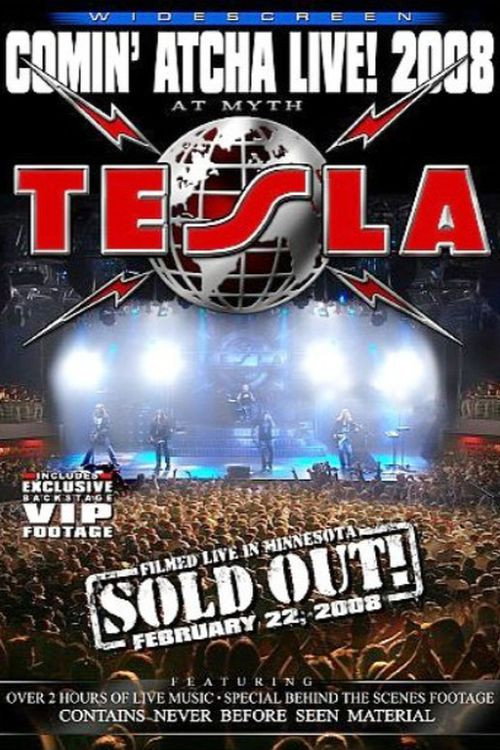 Movie poster for Tesla - Comin' Atcha Live! 2008 (2008)