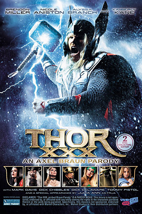 Movie poster for Thor XXX: An Axel Braun Parody (2013)