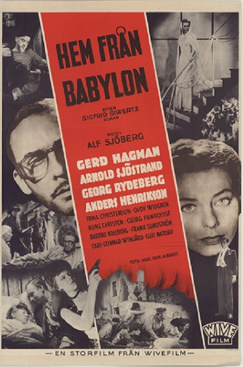Movie poster for Hem från Babylon (1941)