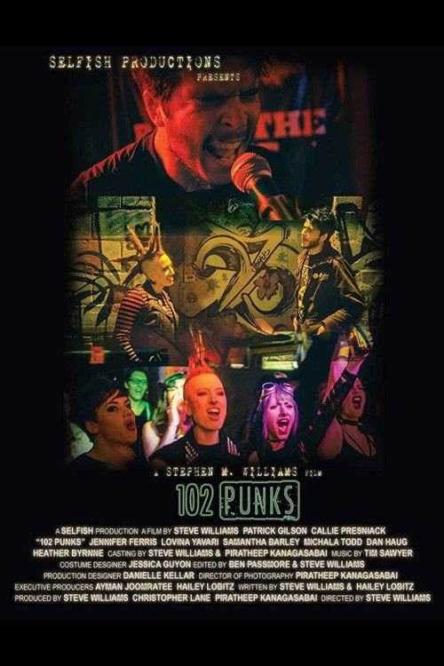 Movie poster for 102 Punks (2016)