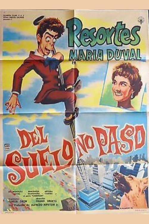Movie poster for Del suelo no paso (1959)