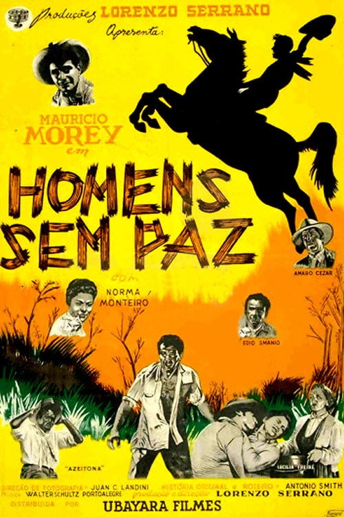 Movie poster for Homens Sem Paz (1957)