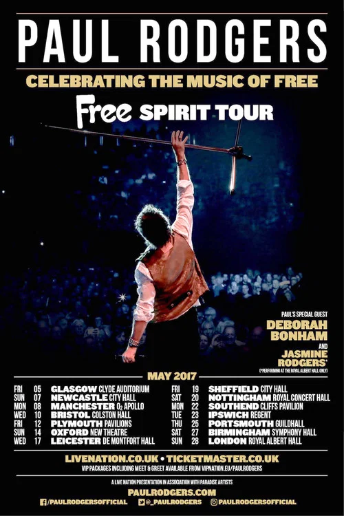 Movie poster for Paul Rodgers - Free Spirit (2018)
