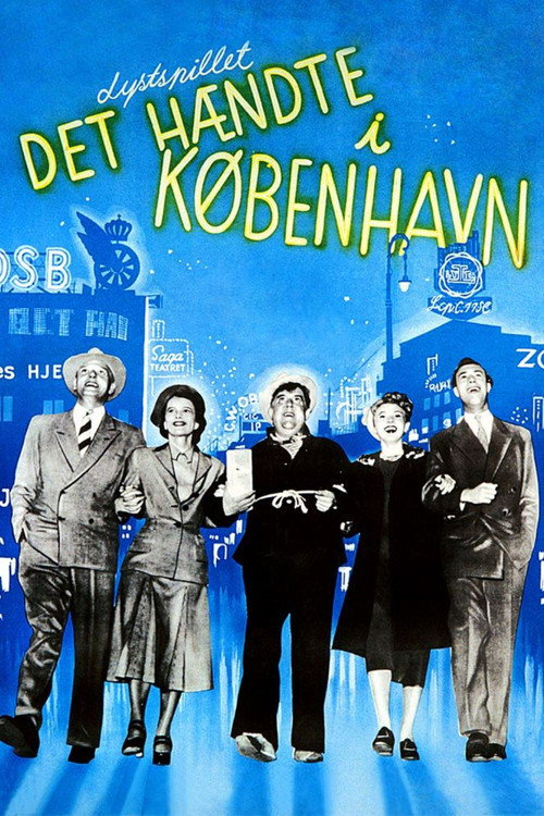 Movie poster for Det hændte i København (1949)
