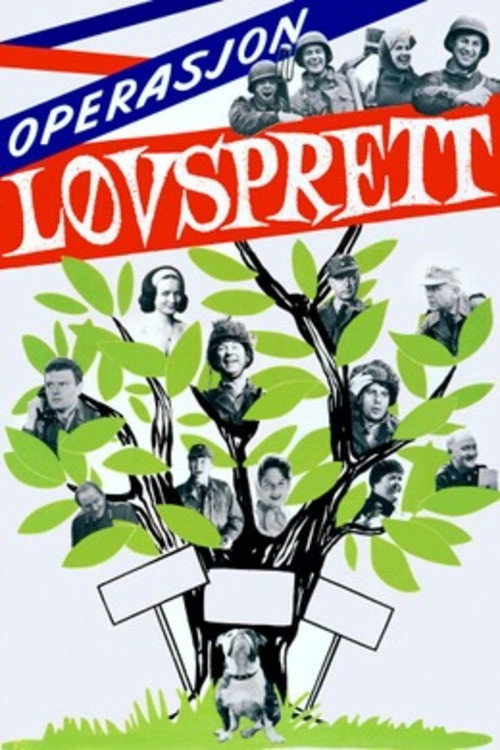 Movie poster for Operasjon Løvsprett (1962)