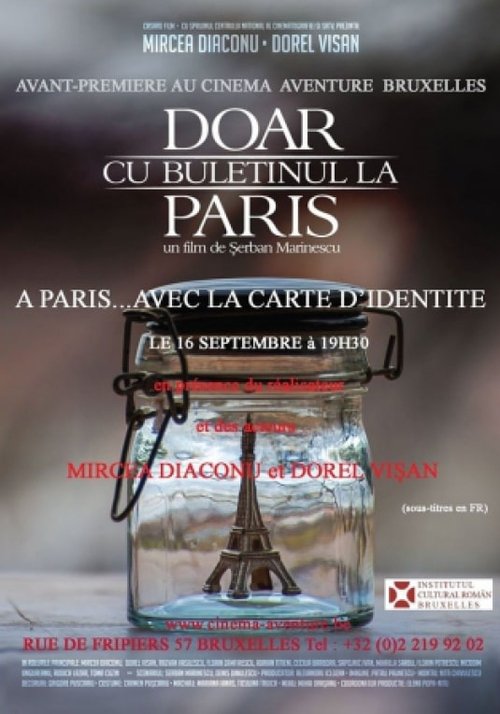 Movie poster for To Paris with the Identity Card (2015)
