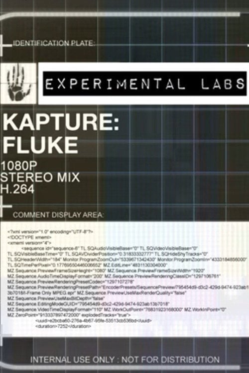 Movie poster for Kapture: Fluke (2017)