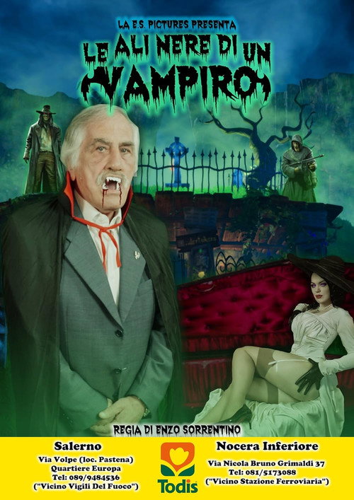 Movie poster for Le ali nere di un vampiro (2022)
