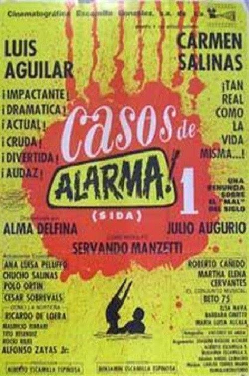 Movie poster for Casos de Alarma (1986)