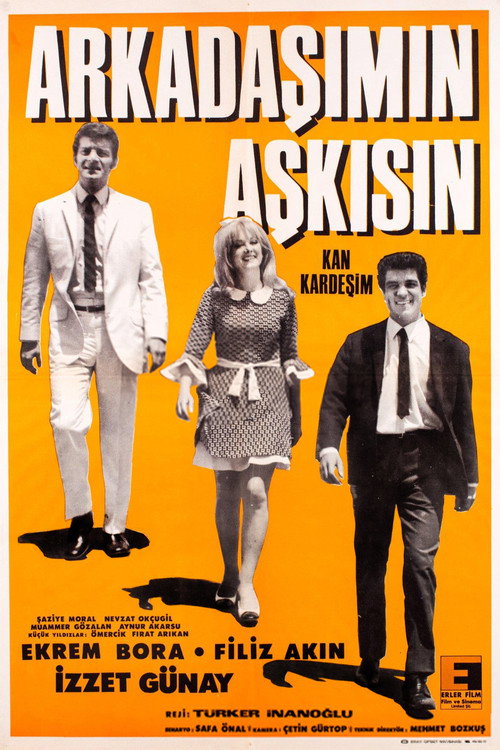 Movie poster for Arkadaşımın Aşkısın (1968)