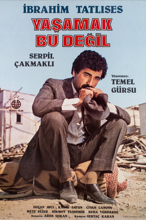 Movie poster for Yaşamak Bu Değil (1981)