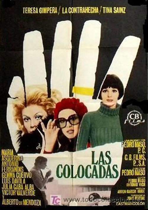 Movie poster for Las colocadas (1972)