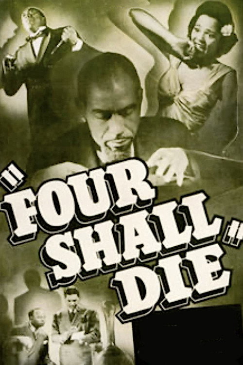 Movie poster for Four Shall Die (1940)