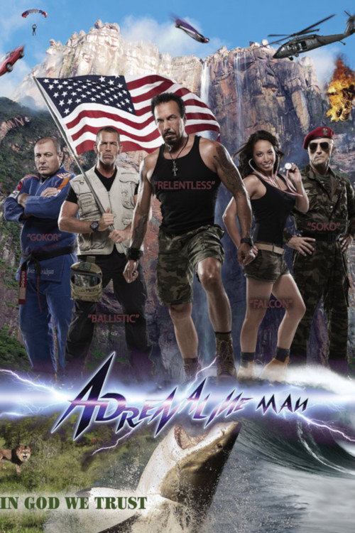 Series poster for THR ADRENALINE MAN (2025)