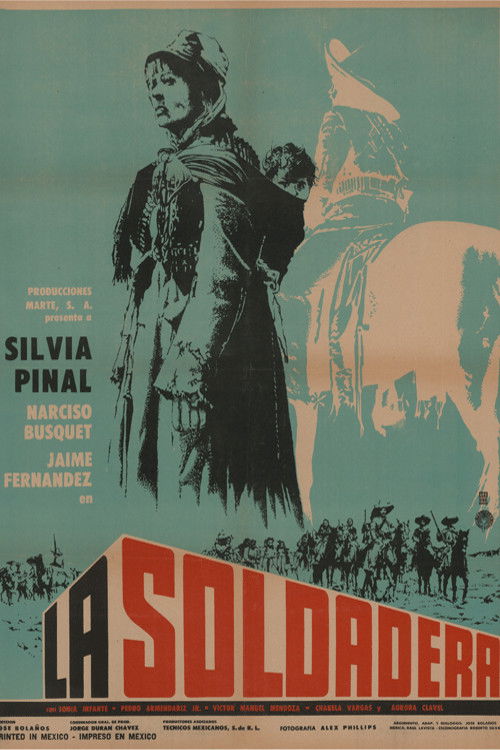 Movie poster for La soldadera (1967)