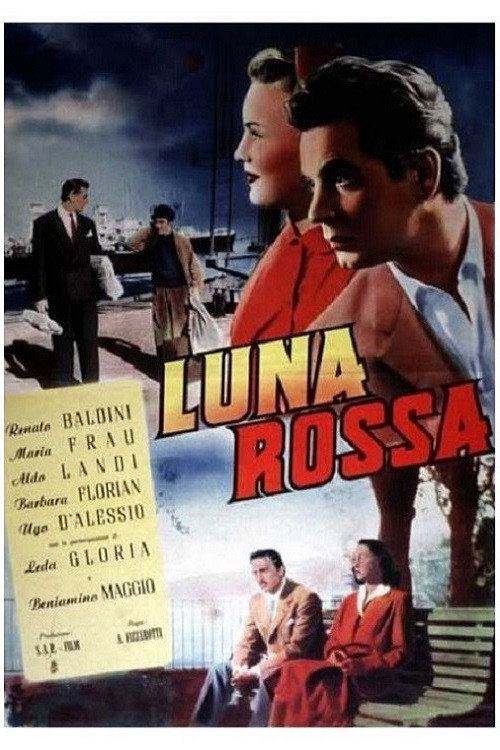 Movie poster for Luna rossa (1951)