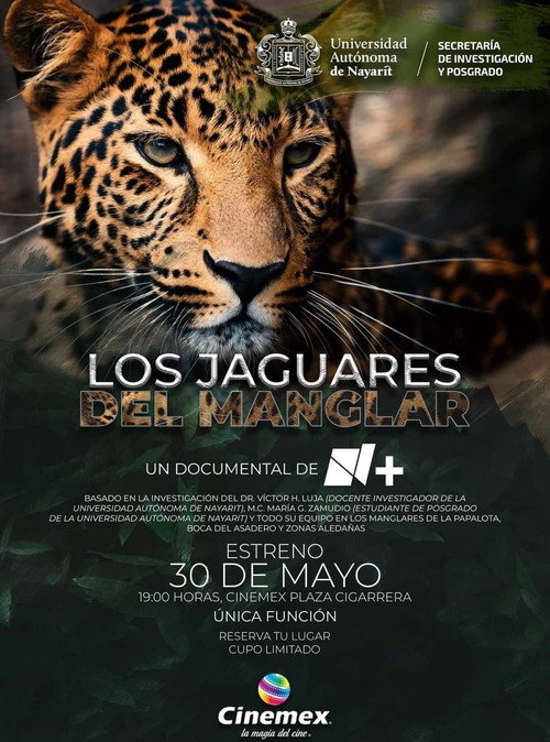 Movie poster for Los Jaguares del Manglar (2023)