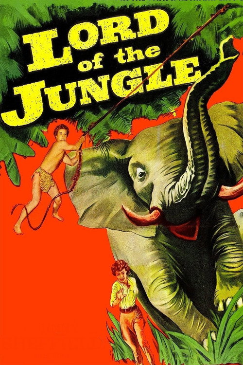 Movie poster for Lord of the Jungle (1955)