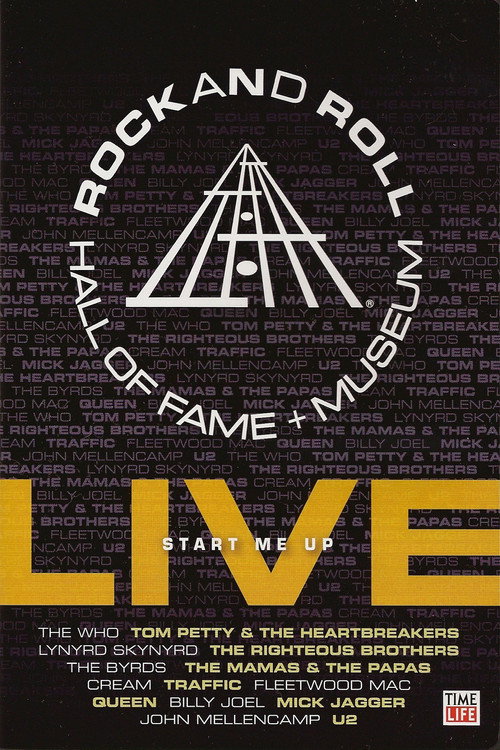 Movie poster for Rock and Roll Hall of Fame Live - Start Me Up (2010)