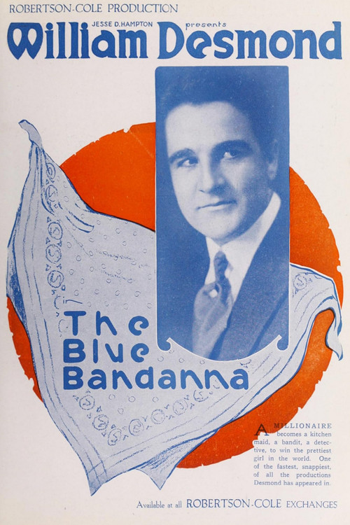 Movie poster for The Blue Bandanna (1919)