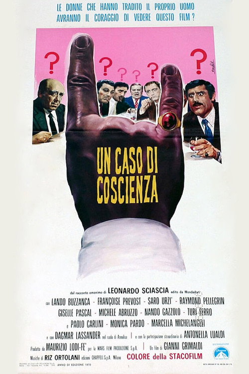 Movie poster for Un caso di coscienza (1970)