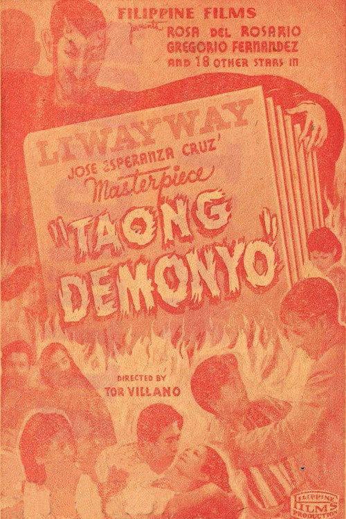 Movie poster for Demon Man (1937)
