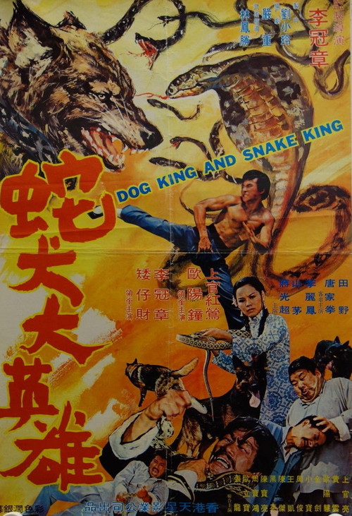 Movie poster for Dog King And Snake King (1974)