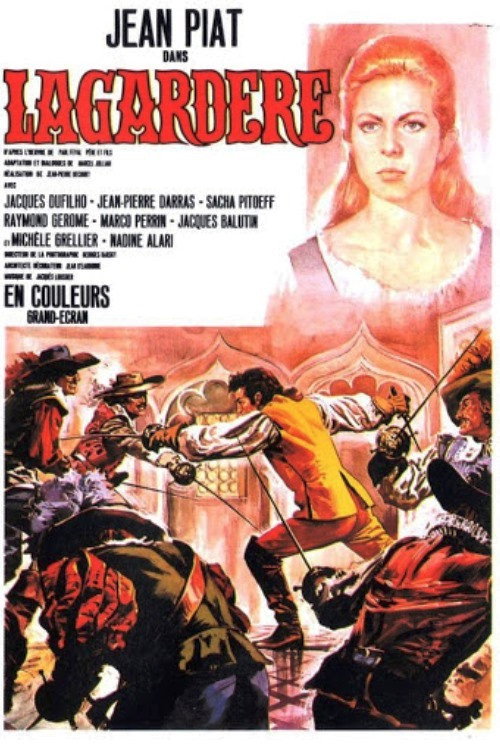 Movie poster for Les Aventures de Lagardère (1968)