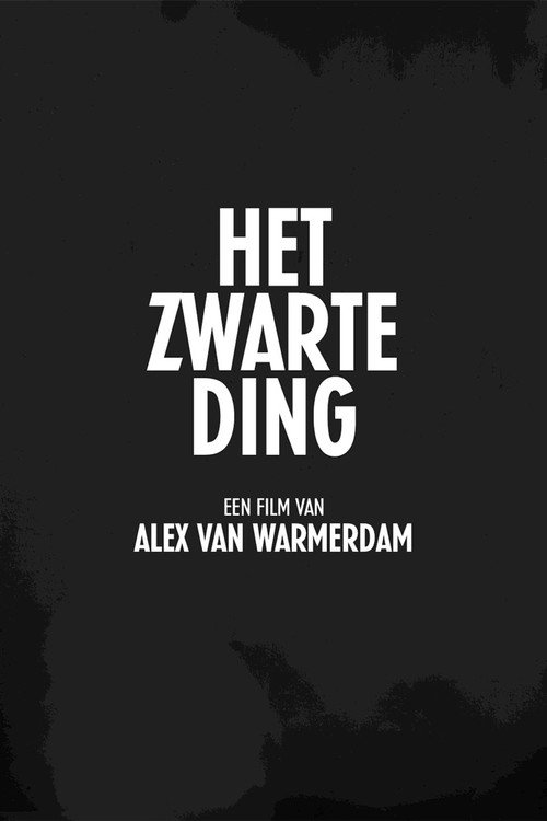 Movie poster for Het Zwarte Ding (2018)