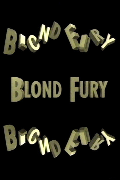 Movie poster for Blond Fury (1995)
