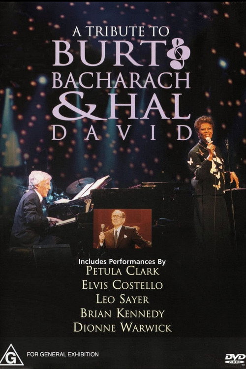 Movie poster for A Tribute To Burt Bacharach & Hal David (2001)
