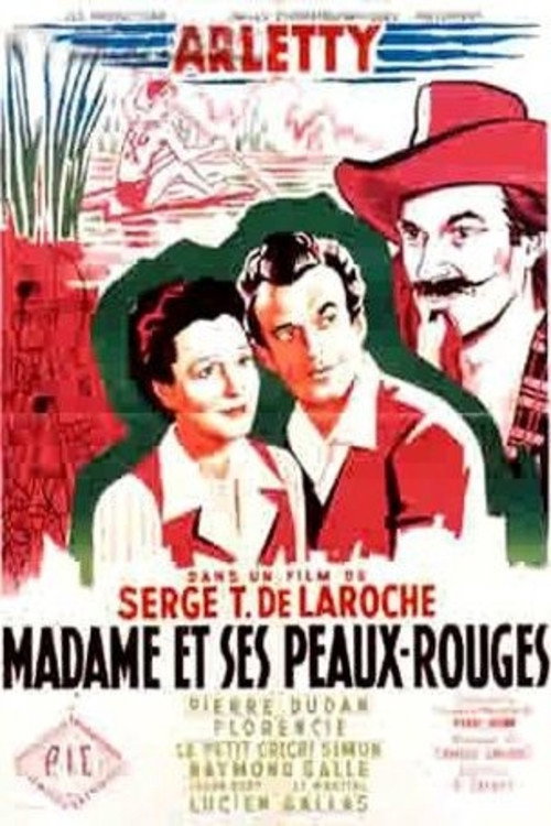 Movie poster for Madame and Her Redskins (1948)