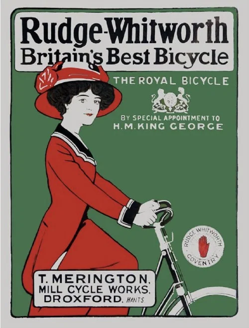 Movie poster for Rudge-Whitworth – Britain’s Best Bicycle (1902)