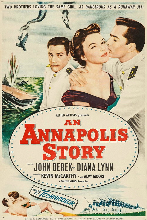 Movie poster for An Annapolis Story (1955)