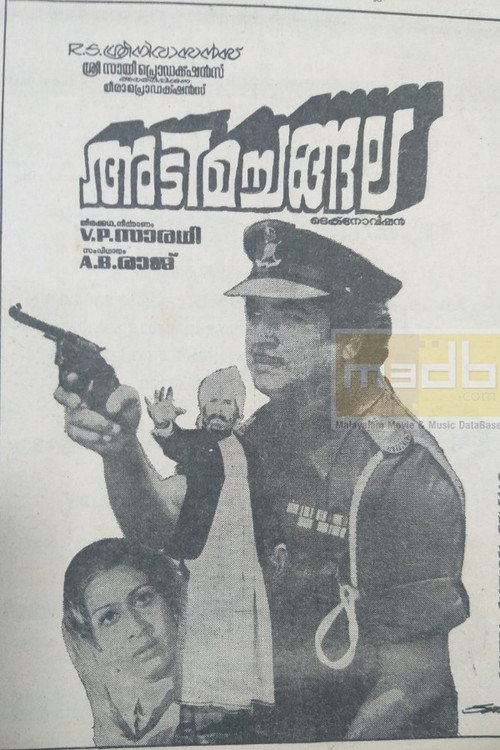Movie poster for Adima Changala (1981)