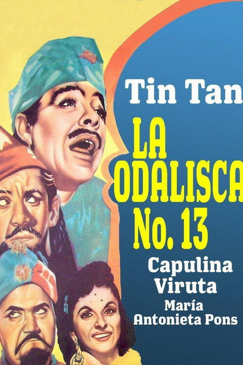 Movie poster for La odalisca No. 13 (1958)