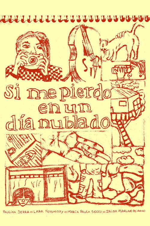Movie poster for si me pierdo en un día nublado (2023)