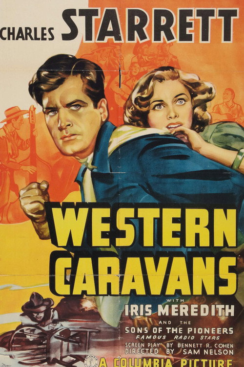 Movie poster for Western Caravans (1939)