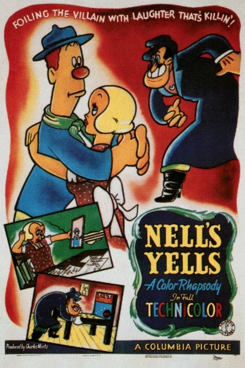 Movie poster for Nell's Yells (1939)
