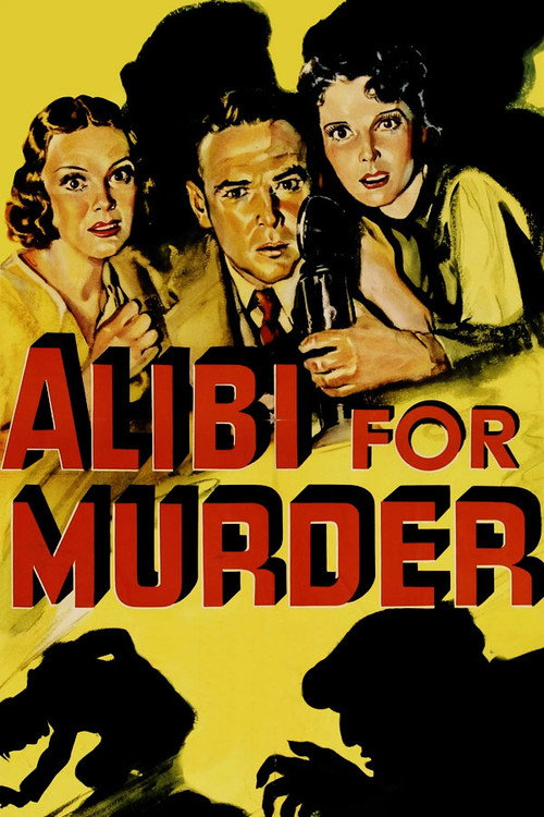Movie poster for Alibi for Murder (1936)