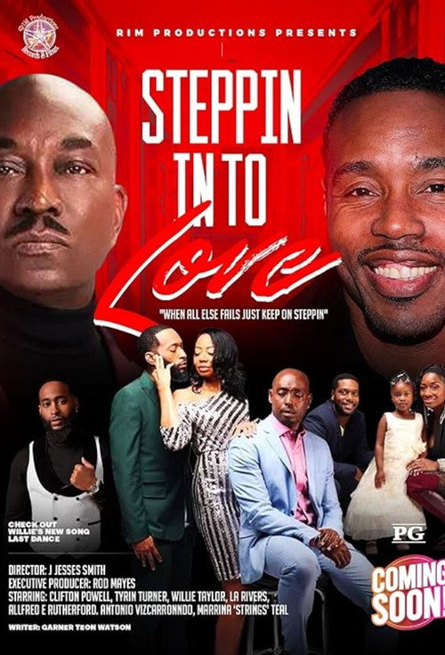 Movie poster for Steppin Into Love (2023)
