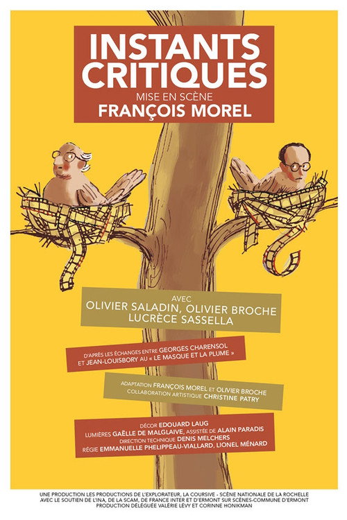 Movie poster for Instants critiques (2013)
