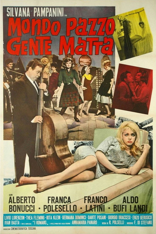 Movie poster for Crazy World... Crazy People! (1966)